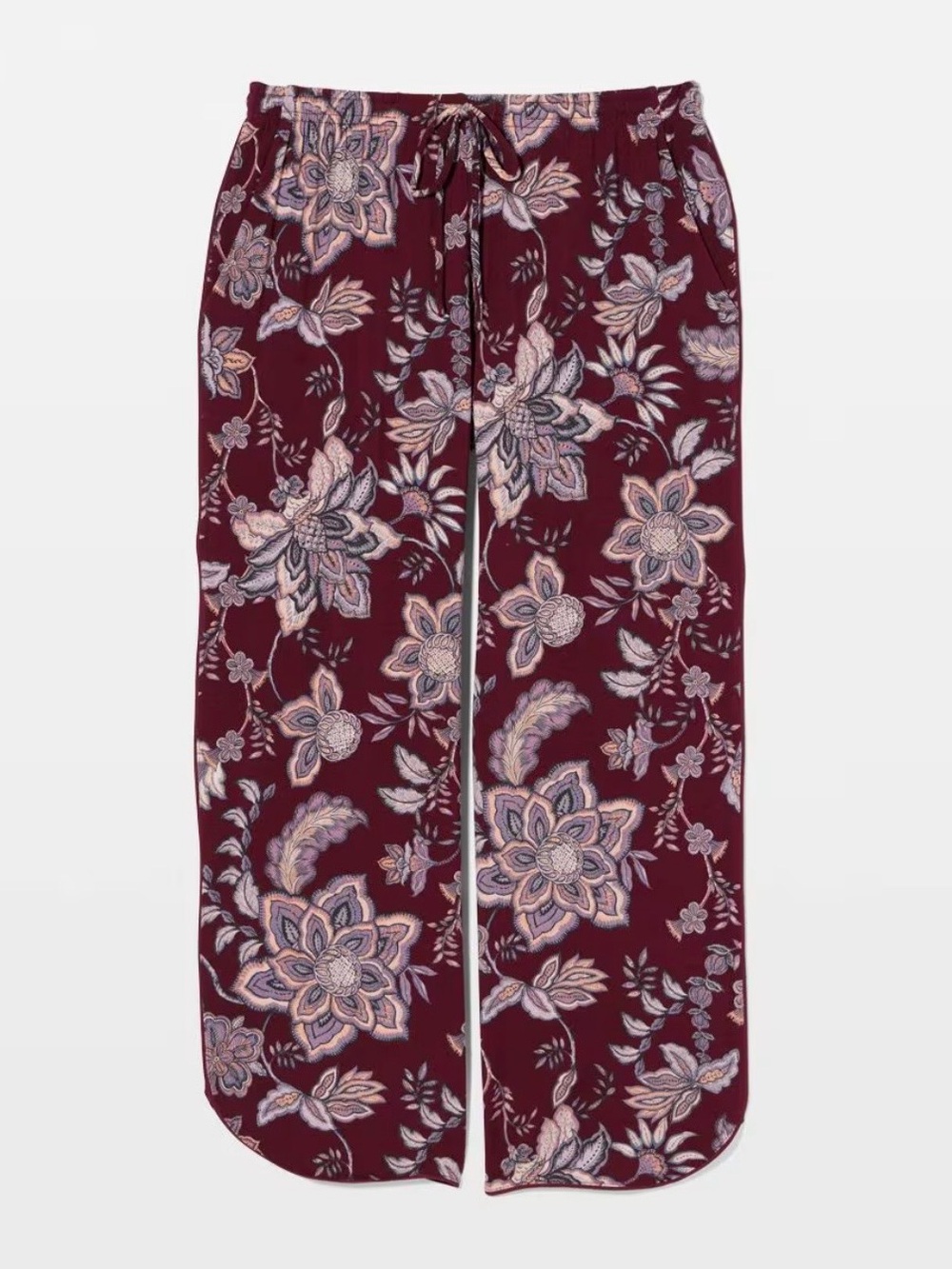 NWT Soma Cool Nights Piped Cropped Pajama Pants Size S
